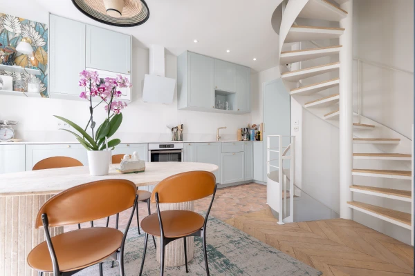 vente maison paris 16 escalier 1