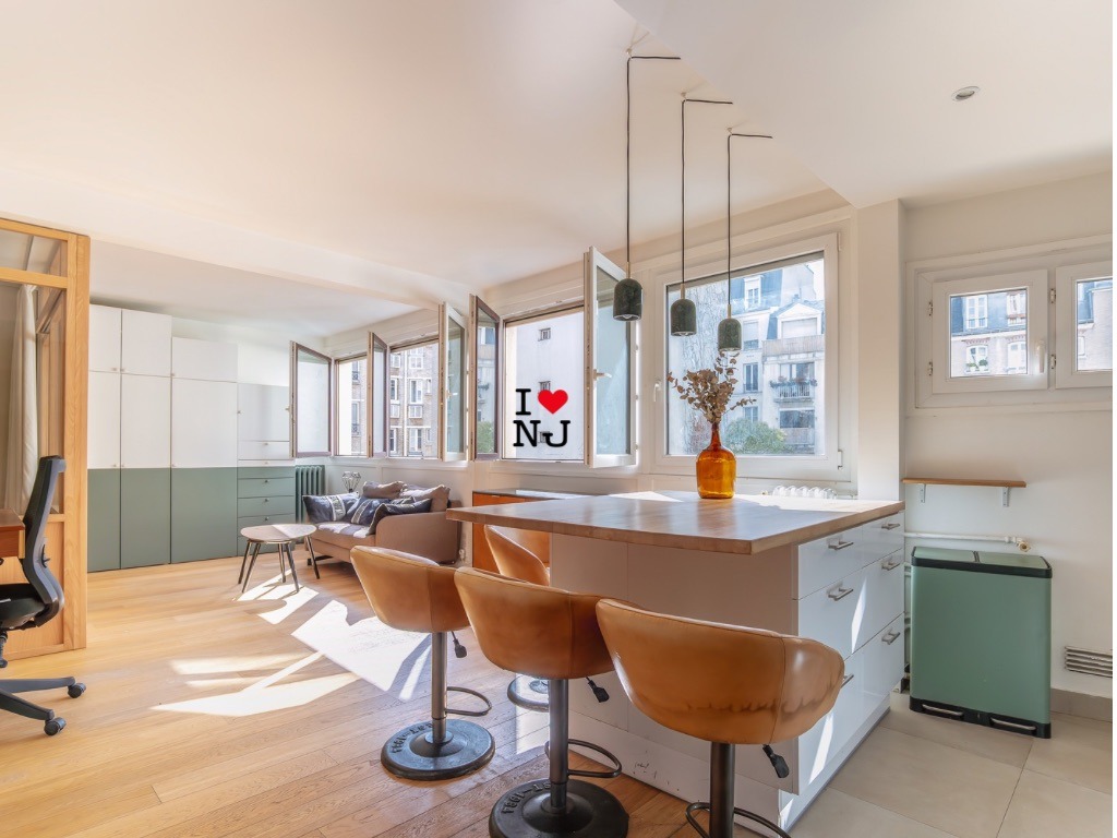 Luminosité et vue appartement Marcadet