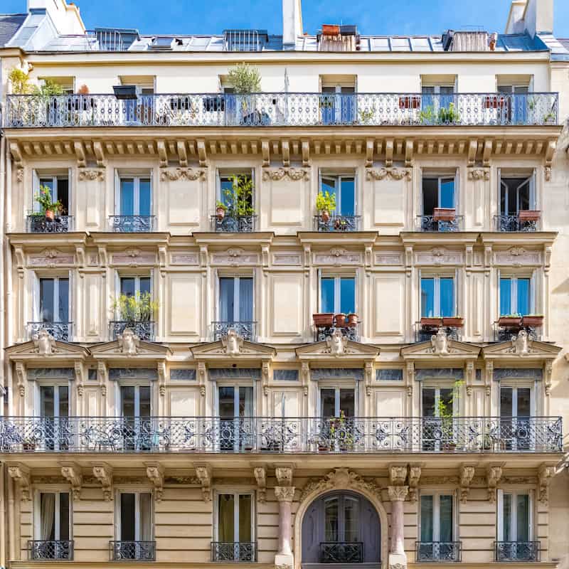 Façade haussmannienne en pierre de taille Paris 5e - Nicolas Jeffs