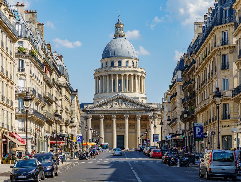 Rue Soufflot et vue sur le Panthéon Paris 5e - Nicolas Jeffs