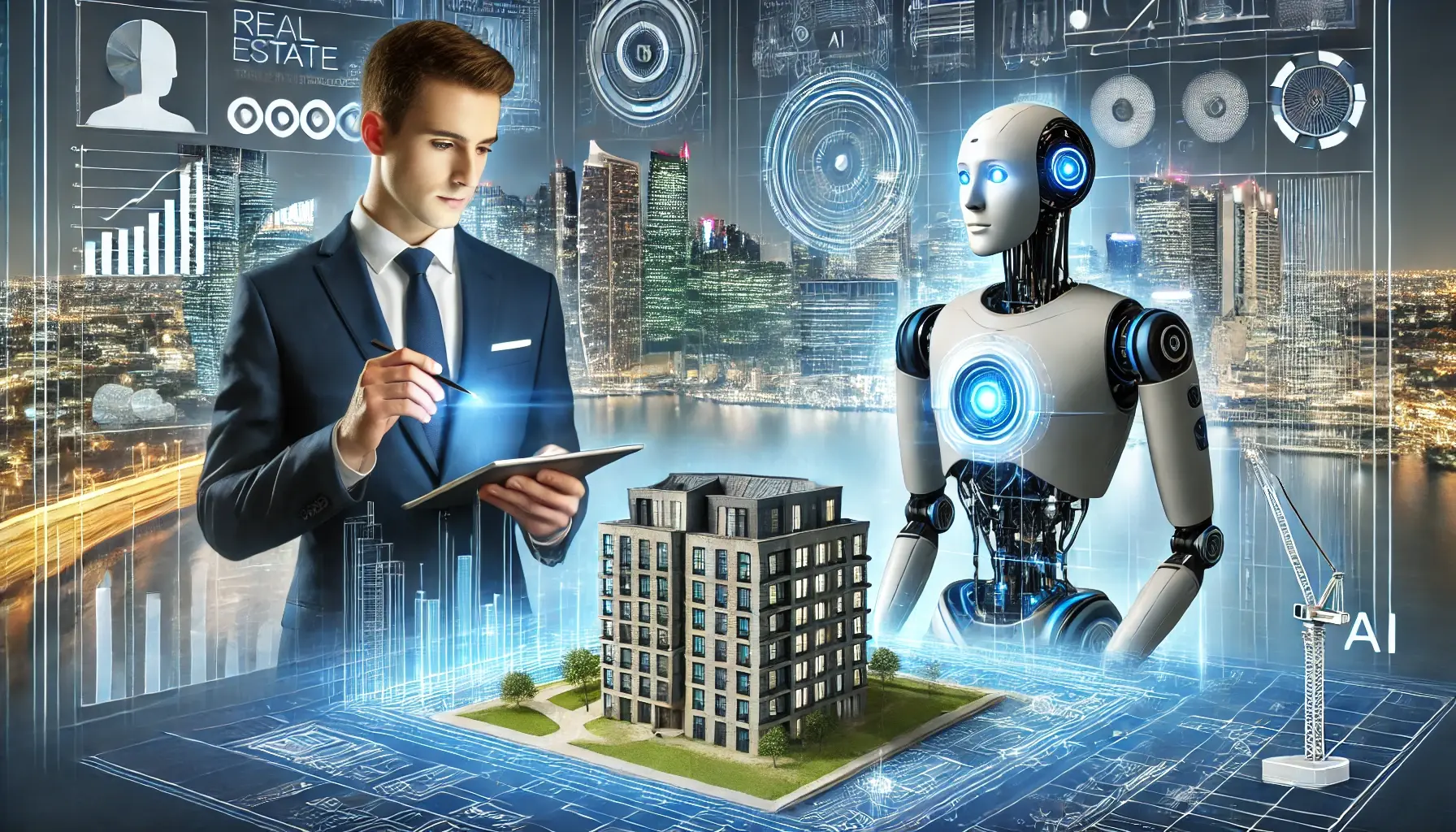 Intelligence artificielle et immobilier : impact sur l'estimation et la transaction immobilière