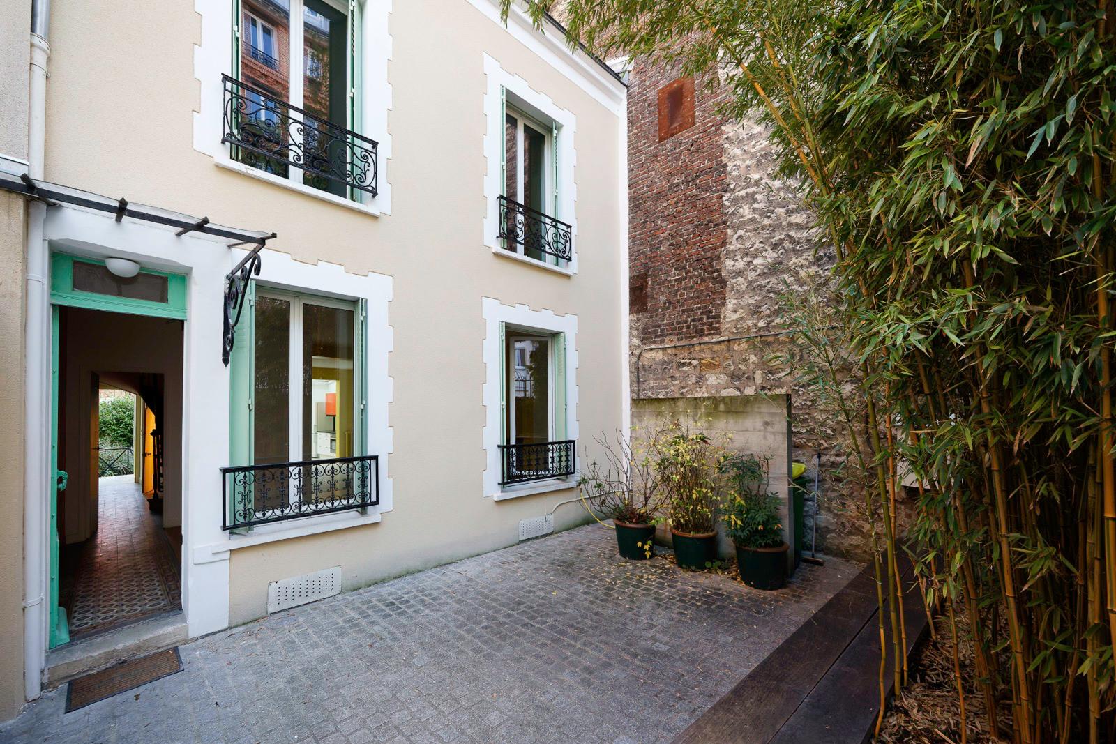 Maison louée à Père-Lachaise dans le 20e arrondissement de Paris