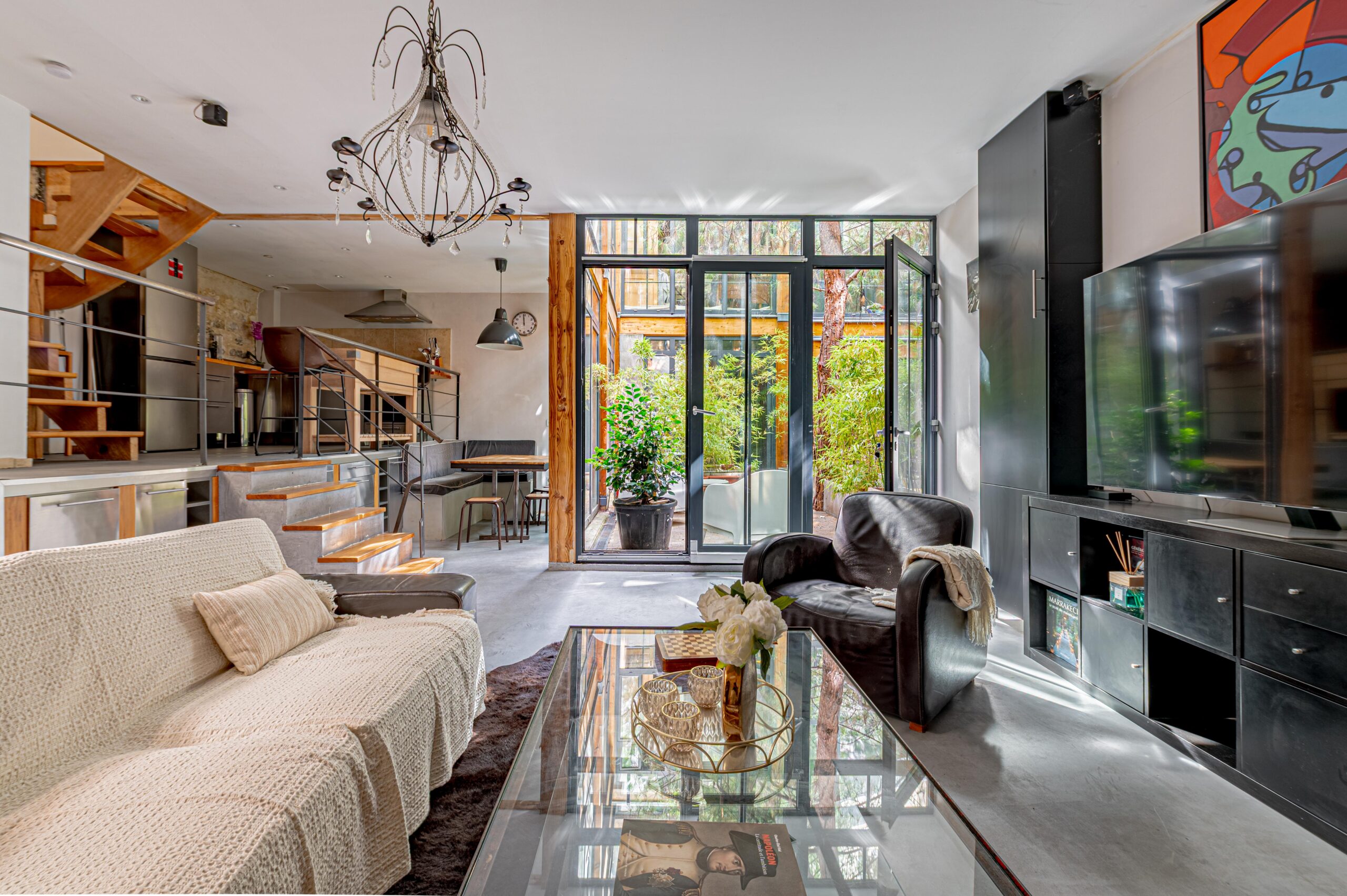 Loft familial rue de Meaux Paris 19e