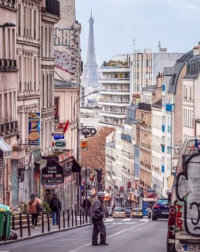 Rue de Belleville Paris 20e