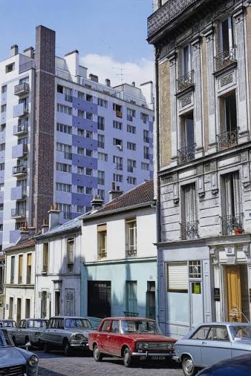 Rue des Panoyaux à Ménilmontant Paris 20e