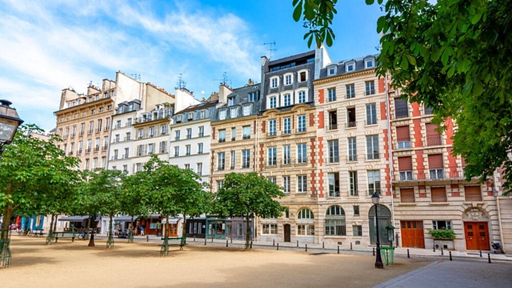 Place Dauphine à Paris 1er