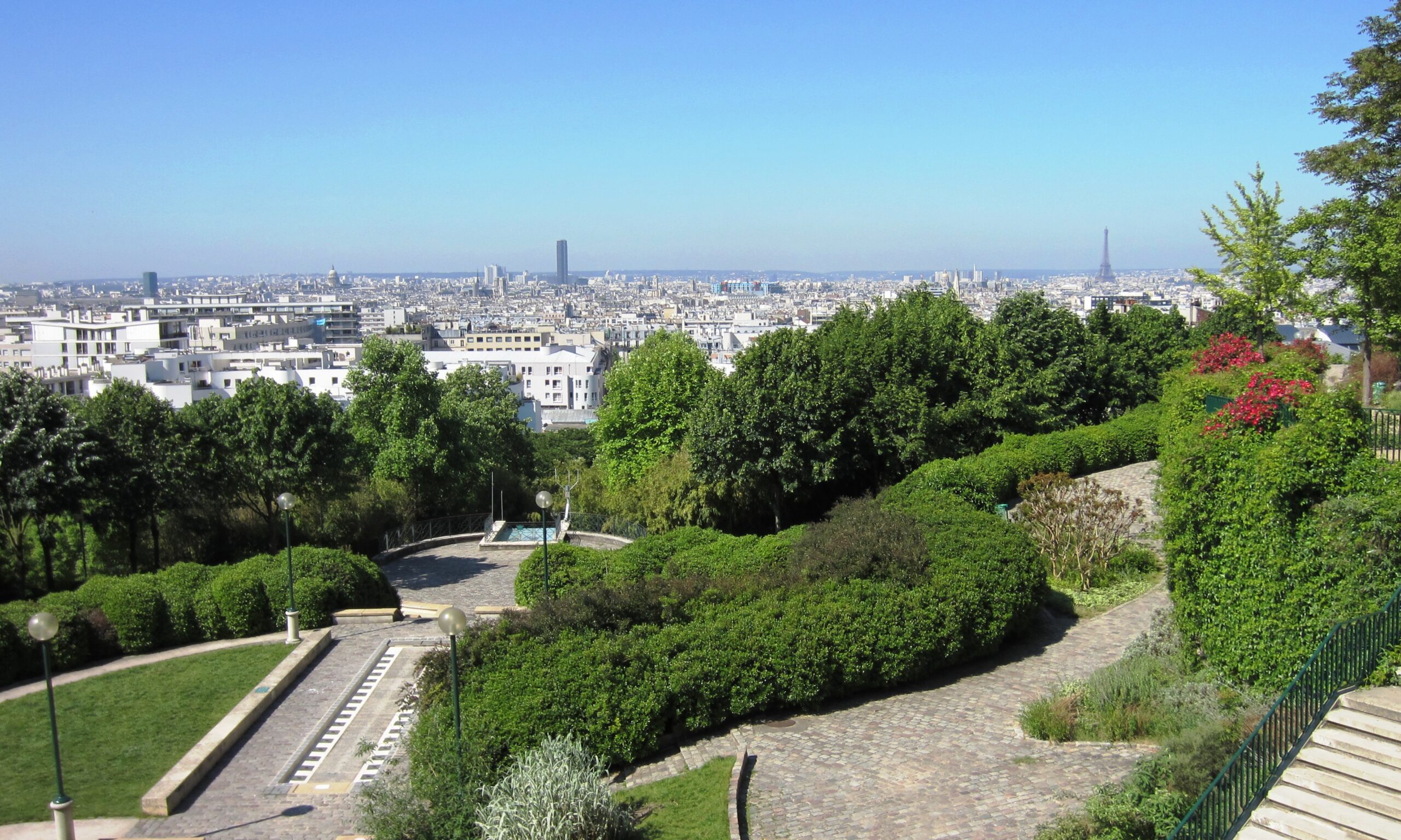 Parc de Belleville Paris 20e
