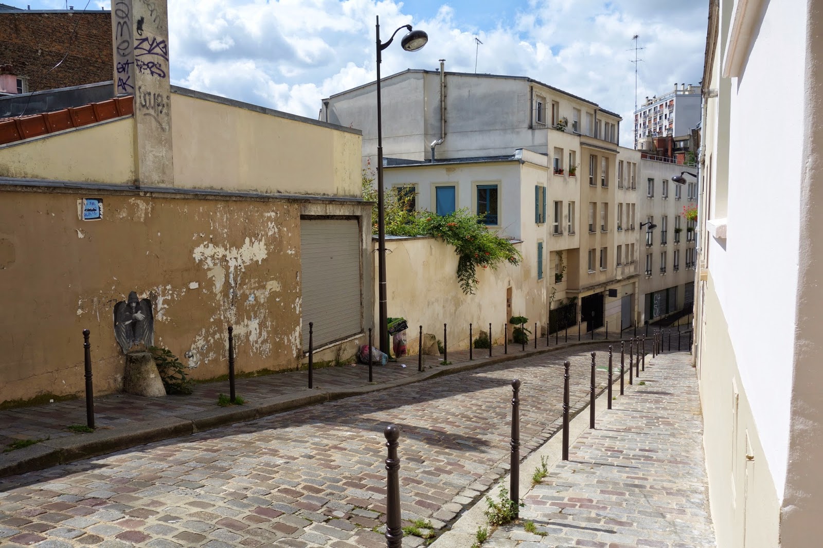 Rue des Rigoles à Paris 20e