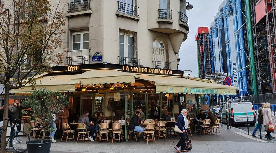 Rue Rambuteau près des Halles à Paris 1er