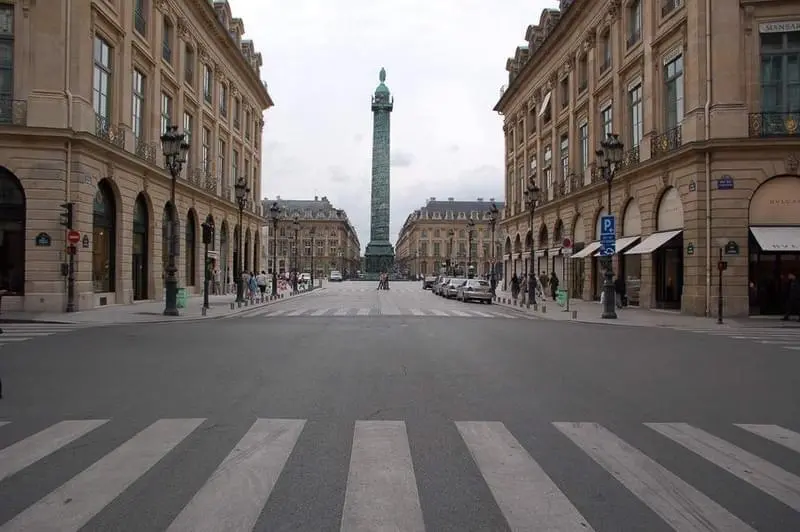 Place Vendôme à Paris 1er