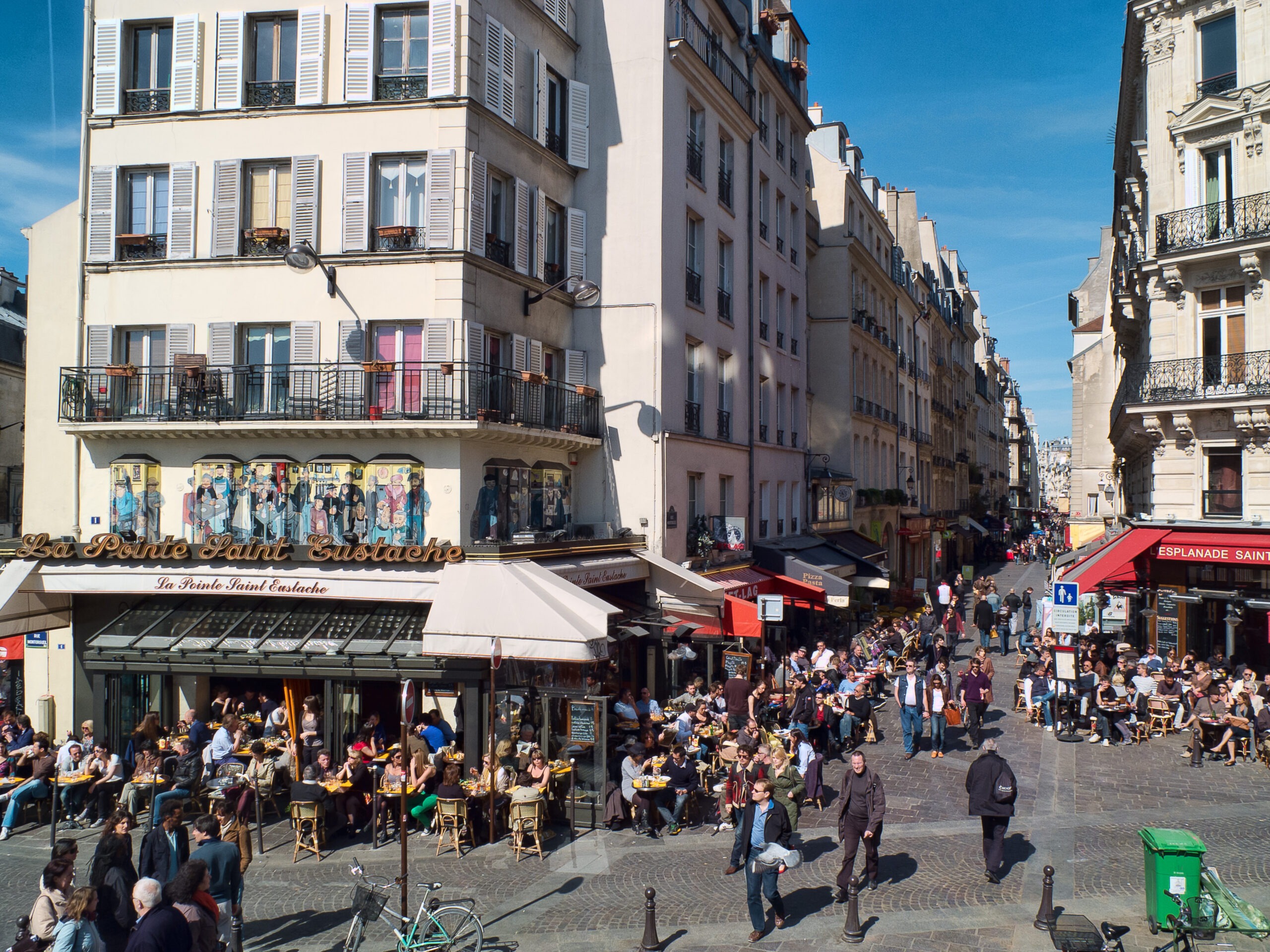 Rue Montorgueil dans le 1er arrondissement de Paris
