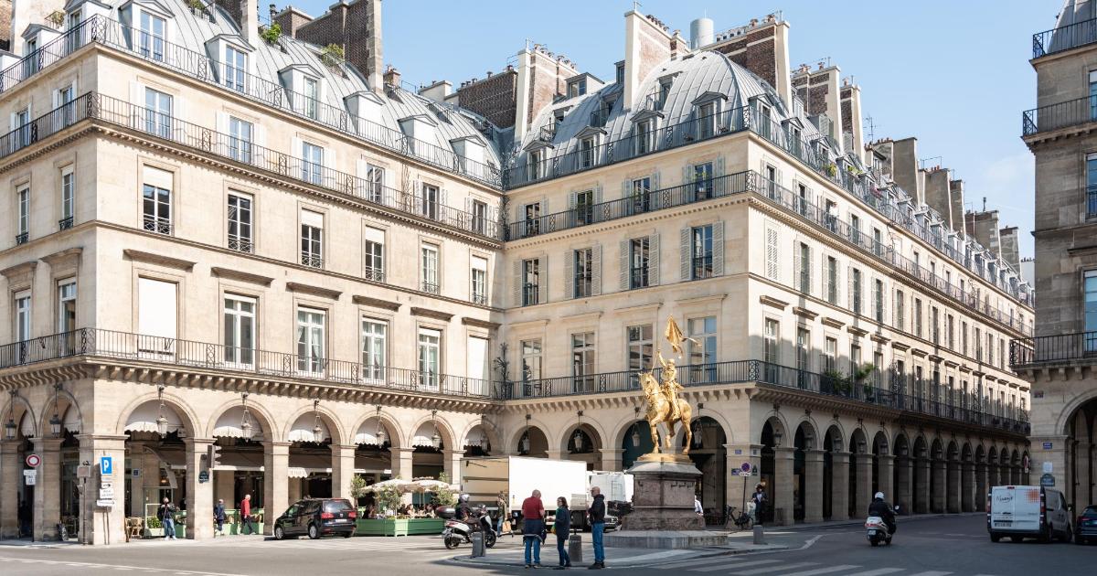 Rue des Pyramides dans le 1er arrondissement de Paris