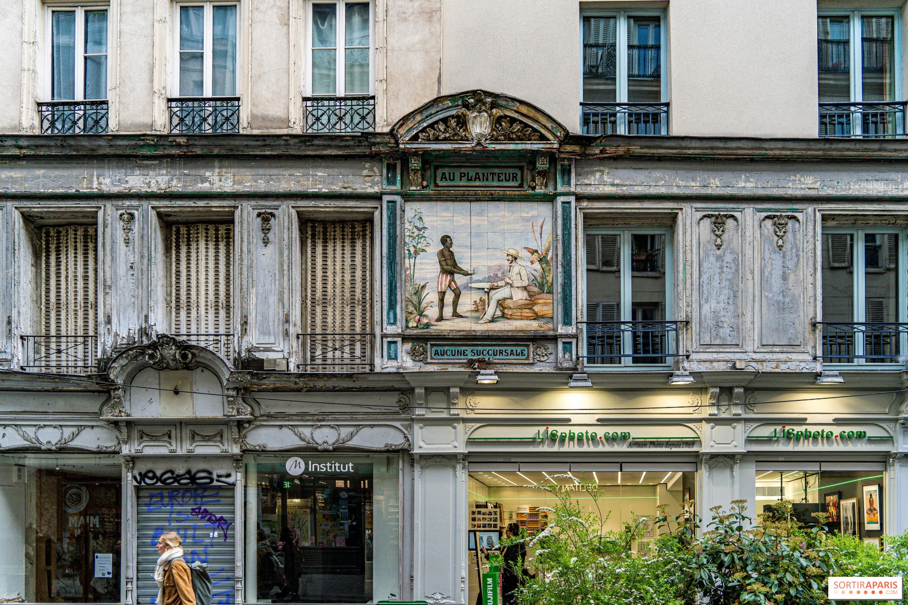 Immeuble ancien Montorgueil Paris 2e