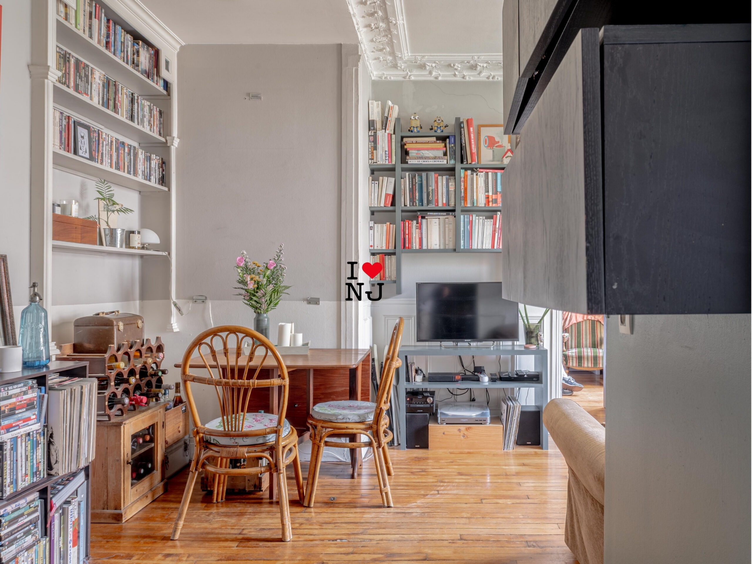 Intérieur de l’appartement avenue Gambetta