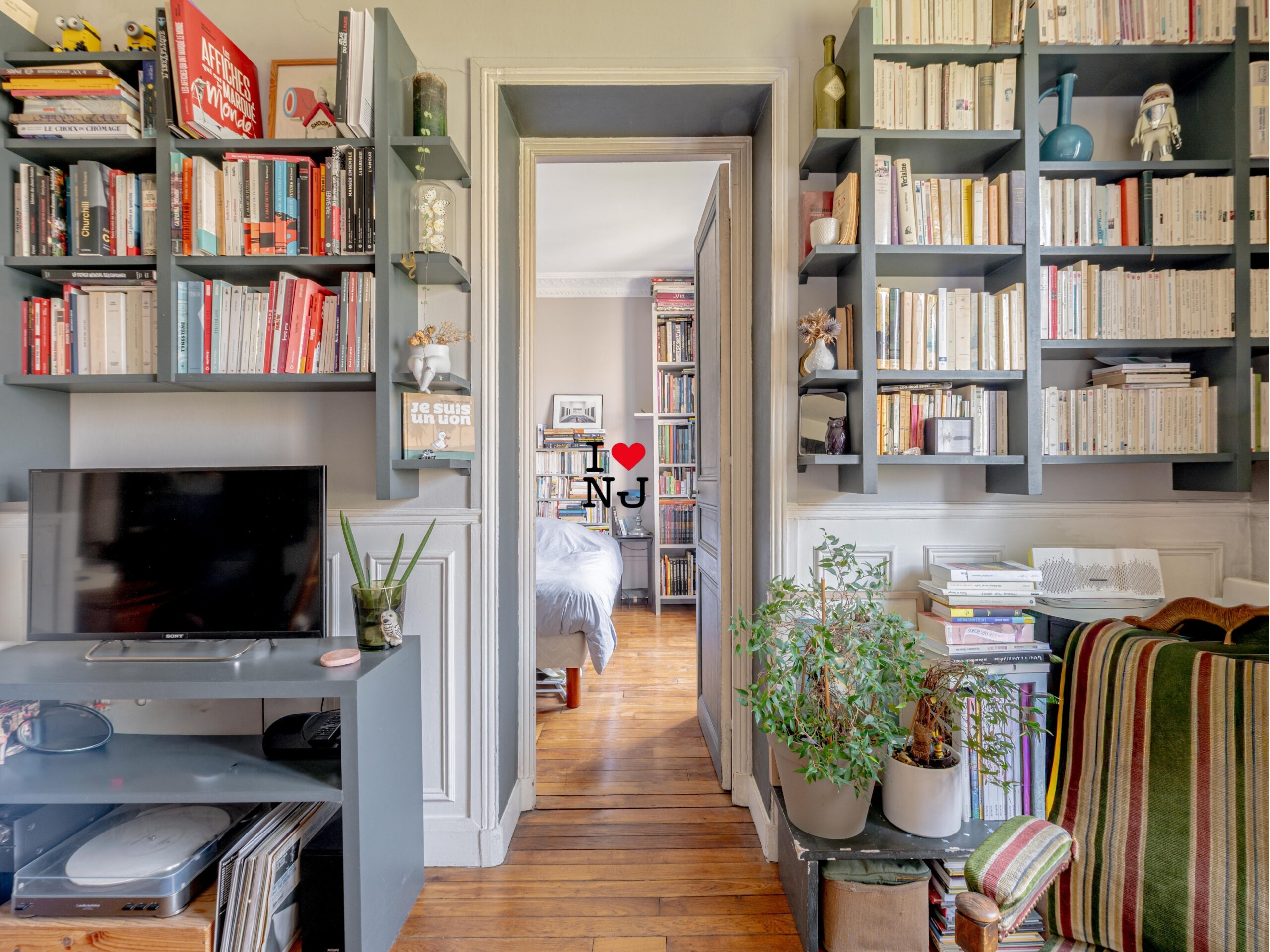 Vue intérieure de l’appartement