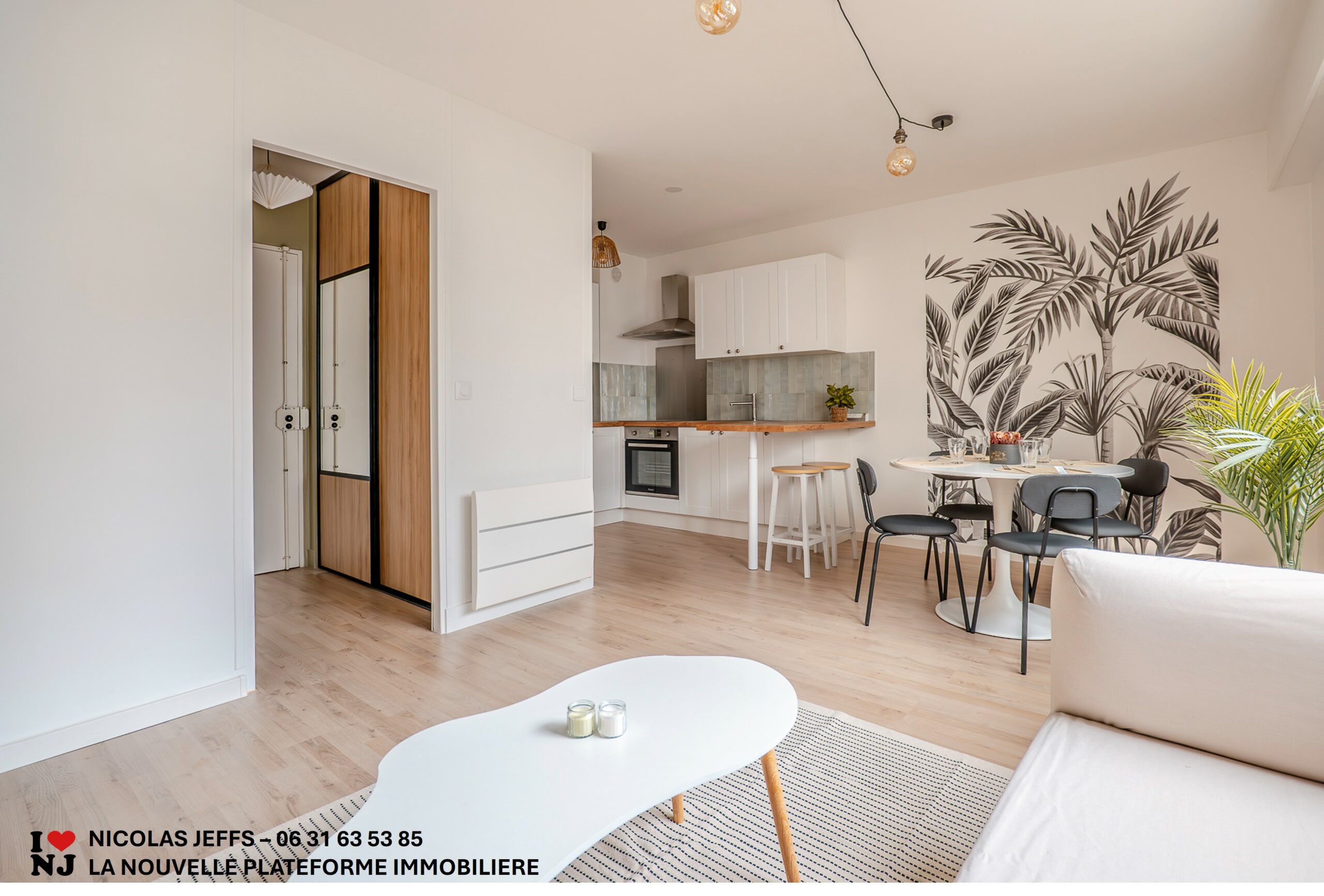 Appartement rénové dans le 20e arrondissement