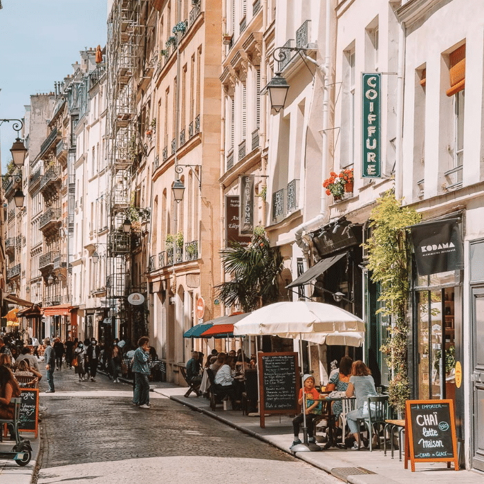 Quartier du Sentier à Paris 2e