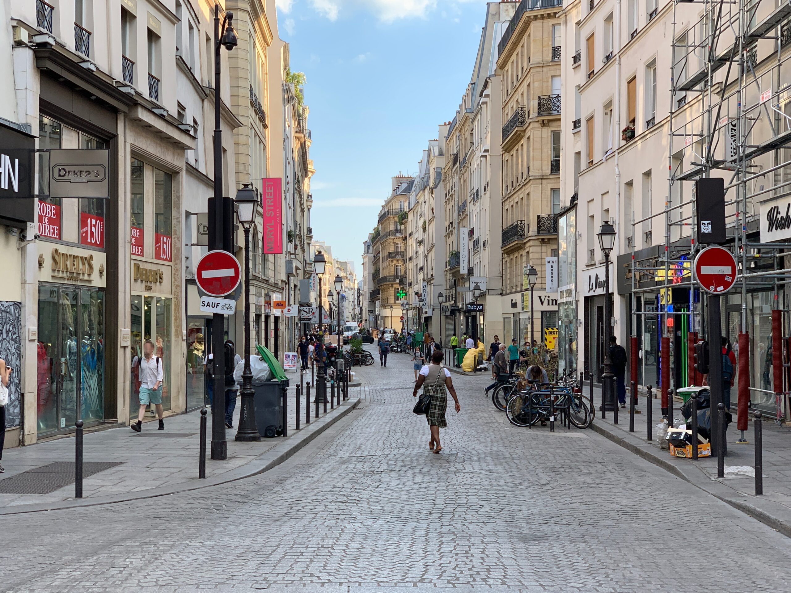 Rue Saint-Denis à Paris 2e
